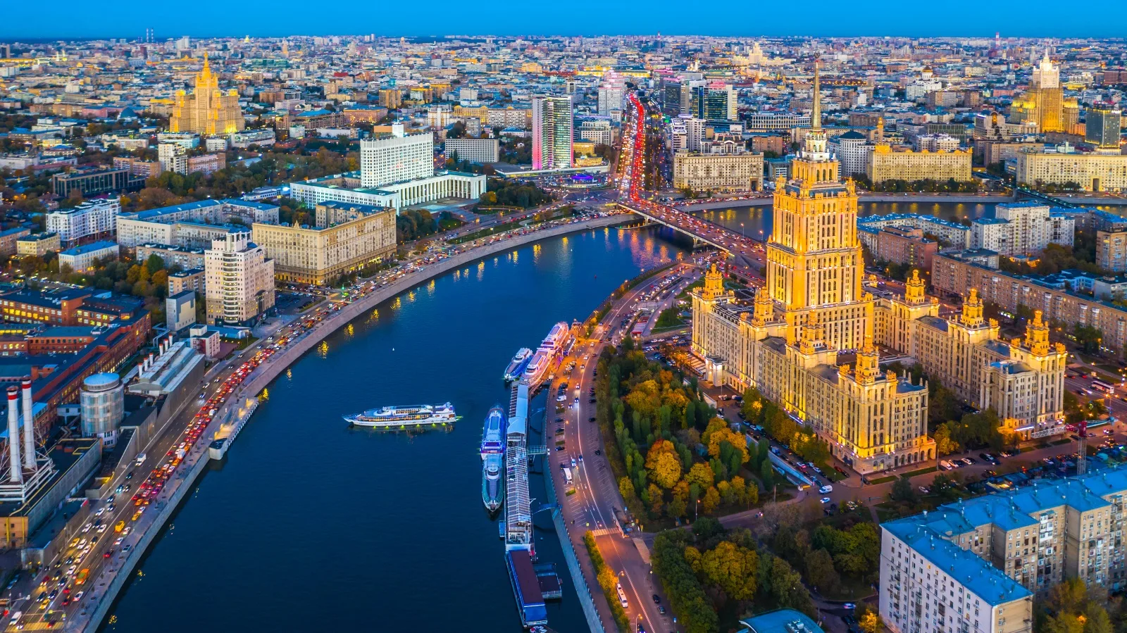 Настоящая панорама Москвы, фотография Mos.ru